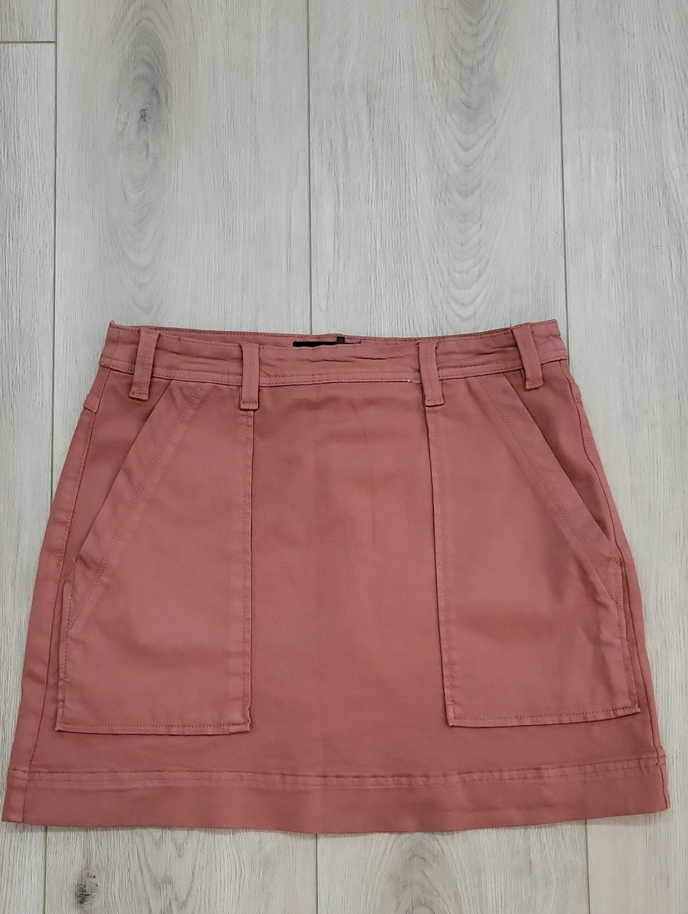 Tribal Rose Pink Utility Mini Skirt